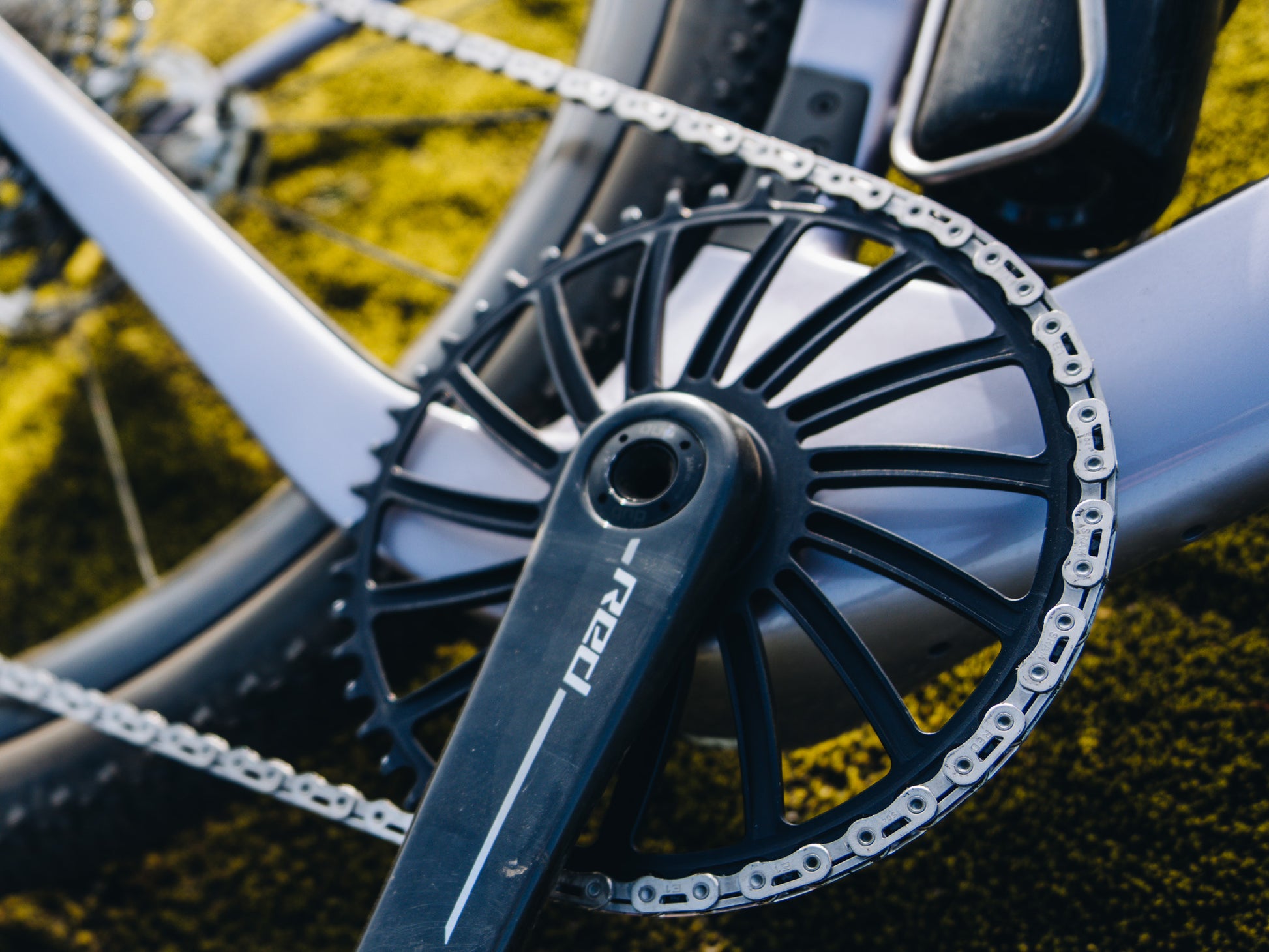 gravel bike 1 oder 2 kettenblätter Gravel Kettenblatt BLATT SRAM T-Type 8-Loch 46t / Schwarz