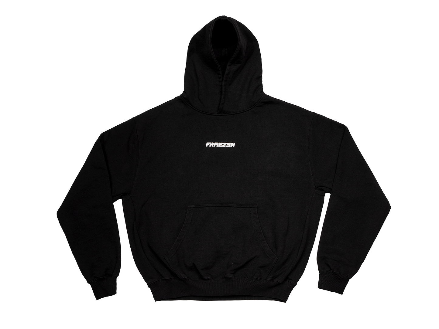 Oversized Fit Hoodie black