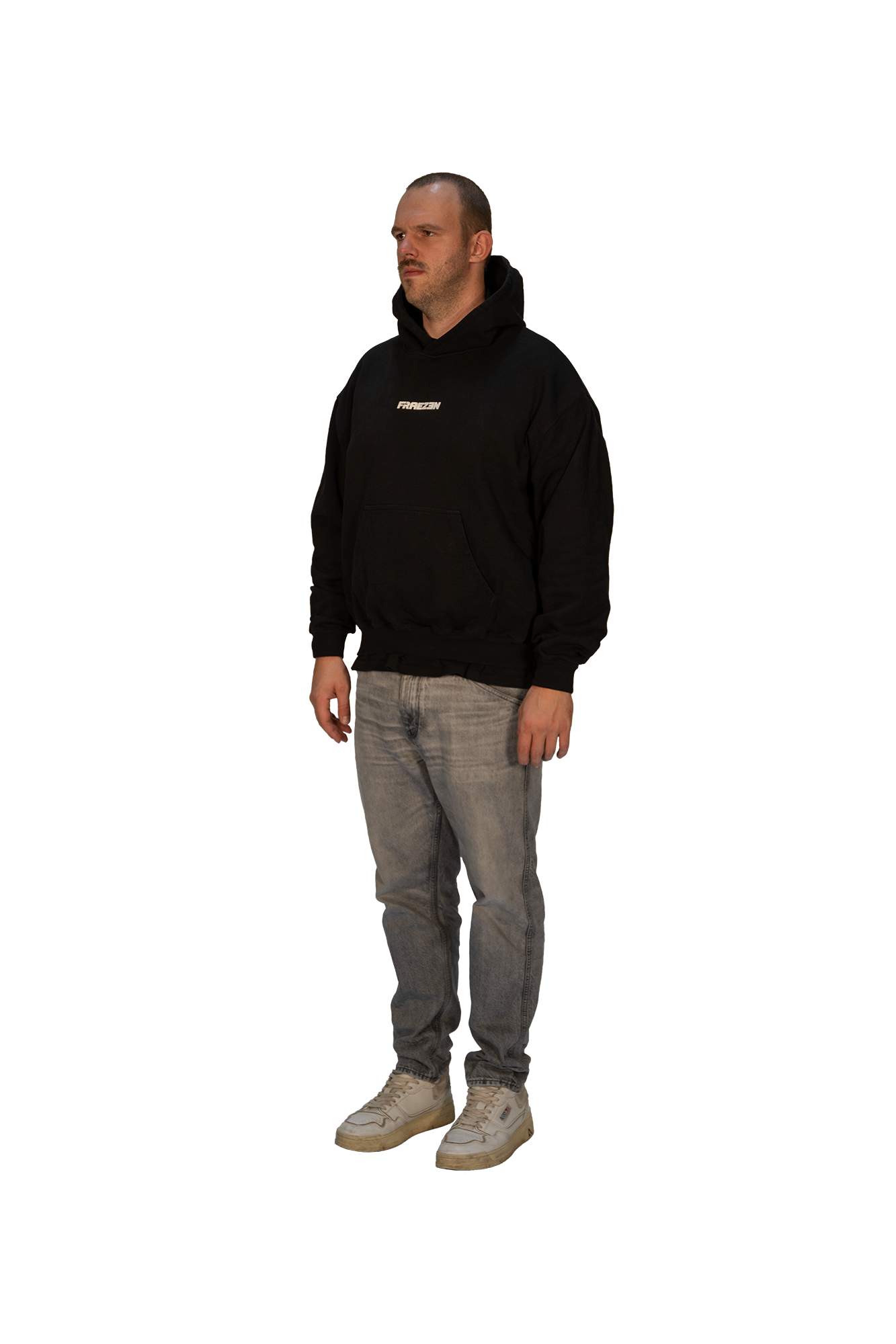 Oversized Fit Hoodie black